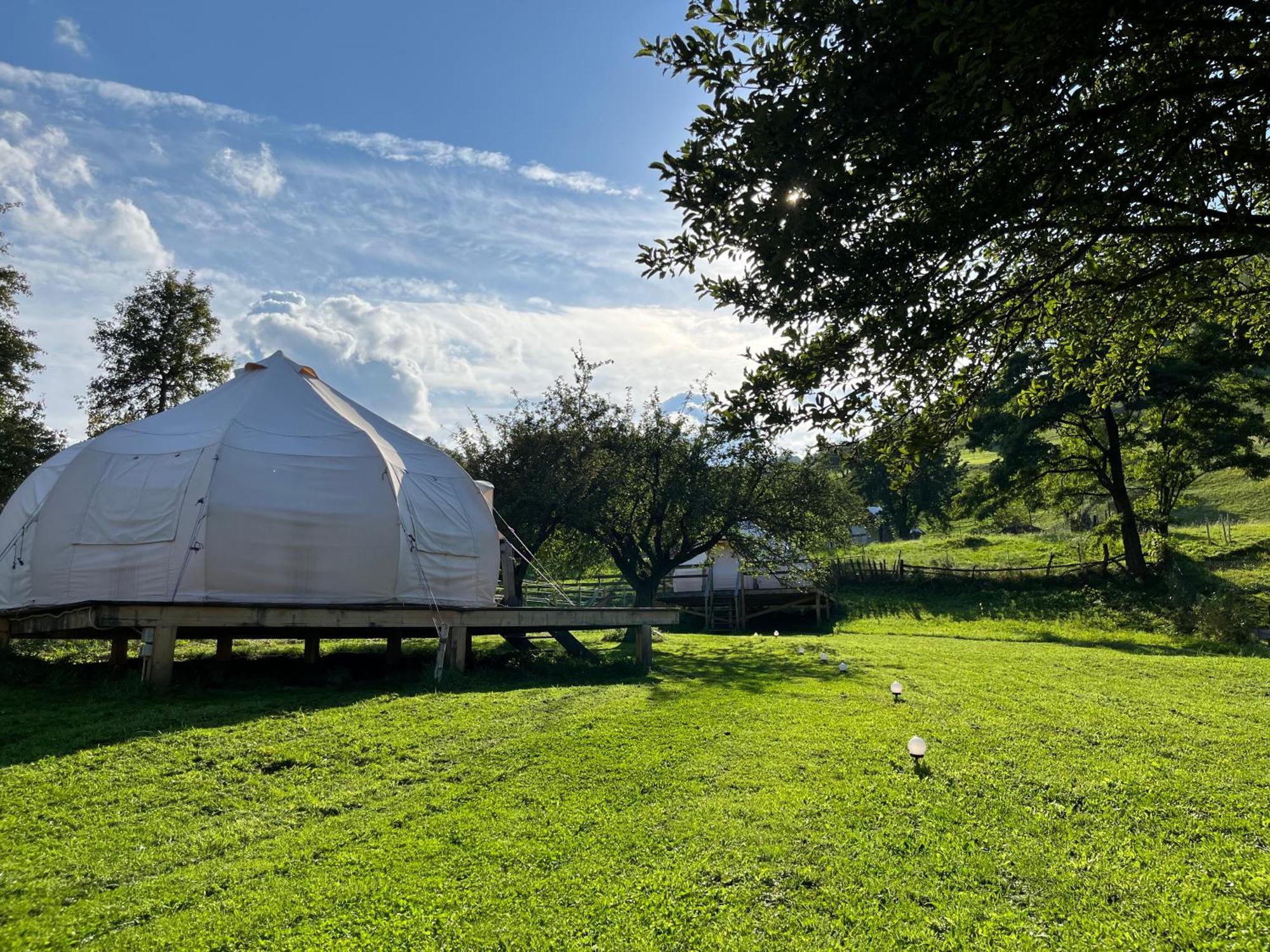 Flore'S Garden Glamping Bran  Exterior foto